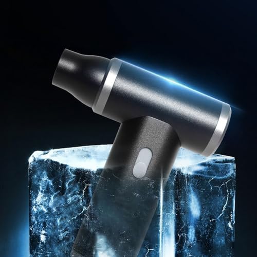 Ymiko Handheld Turbine High Power Aluminium Alloy Multifunctional Blower for Car Use Outdoor Sports Camping - Image 3