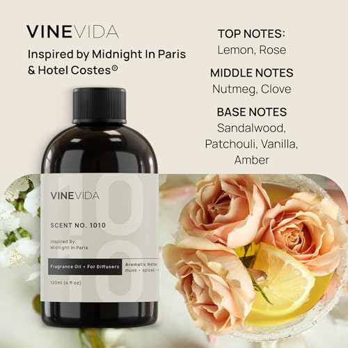 VINEVIDA (4oz) Hotel Fragrance Diffuser Oil - Hotel Scents Diffusers for Home - Cold Air Diffuser Oil - Hotel Scent Essential Oil - Scent No.1010 - Image 2