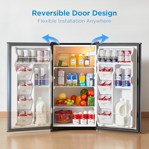 Midea 3.3 Cu.ft Mini Fridge, Energy Star Certified, Low Noise for Office - Image 6