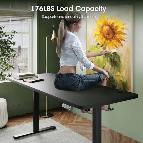Monomi Electric Standing Desk 63"x28"Height Adjustable Sit Stand Desk - Image 5