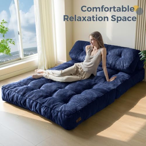 MAXYOYO Folding Sofa Bed, Convertible Chair Bed with Pillow - Image 3