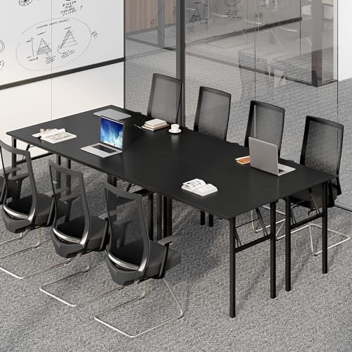 Need Office Computer Desk 60 Inch Sturdy Folding Laptop Table Black - Image 6