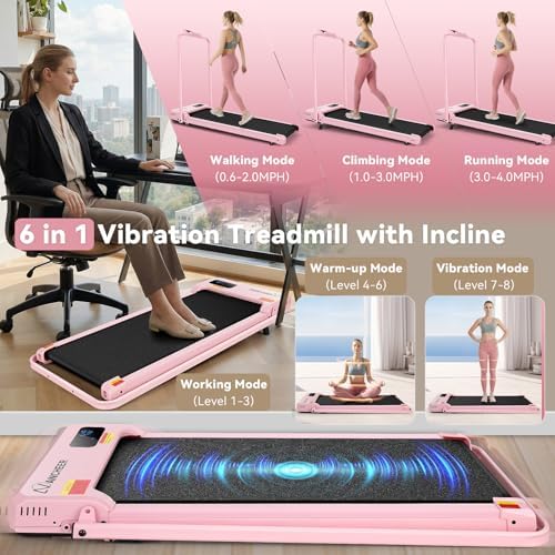 ANCHEER Walking Pad with Incline-Small Treadmill for Home - Image 5