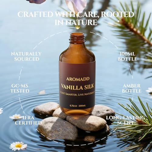 Vanilla Silk Diffuser Oil Inspired by Baccarat Luxury Hotel Scent, 200 mL - Image 3