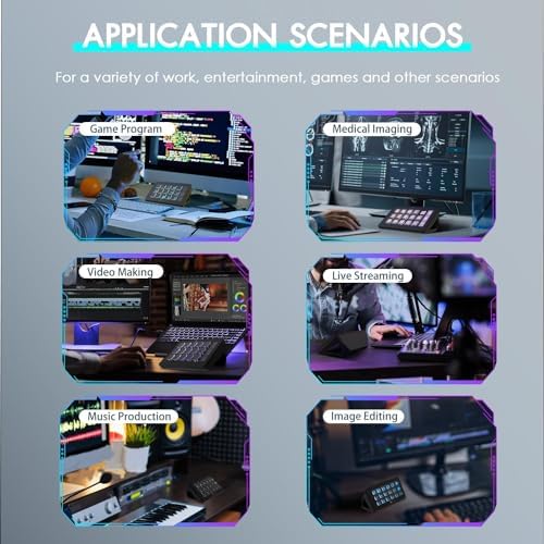 Attack Shark AKP153 Studio Deck, Stream Controller, 15 Macro Keys, Trigger Actions in Apps and Software Like OBS, YouTube, Twitch, Custom Console for Photo and Video Editing, Live Streaming (White) - Image 6