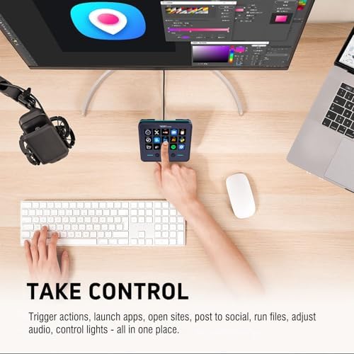 VSD M18 Macro Pad Programmable Keypad, Stream Controller Streaming Deck, Customizable LCD keys, Gaming shortcut keyboard, USB sound board, Trigger actions in OBS, Twitch, YouTube, Works with PC Mac - Image 5