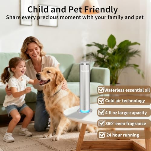 Smart Waterless Diffuser, Essential Oil Diffuser for Large Room - Image 5