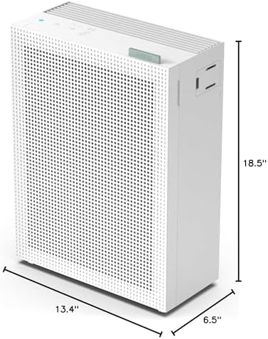 COWAY Air Purifiers for Home Bedroom up to 1,035ft² with HEPA Filter, Carbon Filter, Washable Filter for Smoke, Pollen, Dander, with Air Quality Monitor, Auto Mode, 3yr Warranty, Airmega 150 White - Image 6