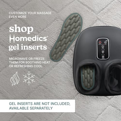 Homedics Shiatsu Foot Massager with Heat, Air Compression & Vibration - Image 7