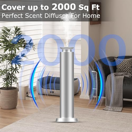 Hotel Waterless Scent Diffuser with 5 Fragrance Oils Covers up 2000 Sq Ft - Image 3
