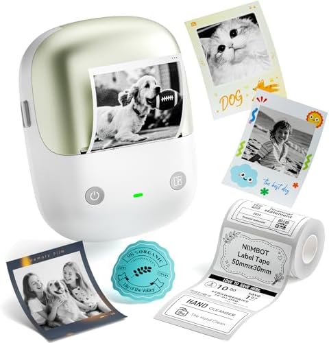 NIIMBOT B2 Pro Label Maker Machine with Tape, Support Photo Printing, Green by NIIMBOT%C2%AE