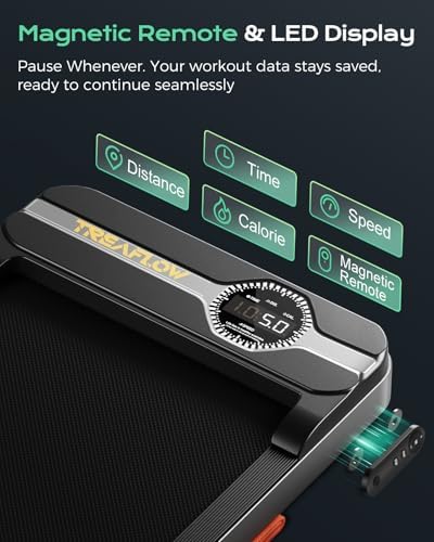 TREAFLOW Walking Pad Treadmill, Under Desk Treadmills for Home - Image 4