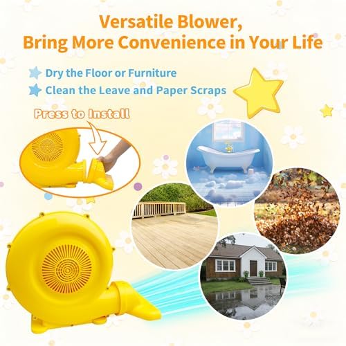 WELLFUNTIME Multi‑Purpose Portable Electric Air Blower (0.63HP 470W) - Image 3