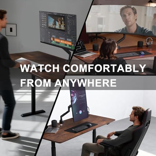 WALI Ultrawide Single Monitor Arm for 17-49 inch Curved Screen, up to 33lbs - Image 3