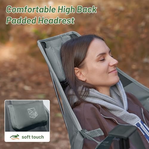 Timber Ridge Hammock Camping Chair, Portable Oversized Swinging Camp Chairs - Image 5