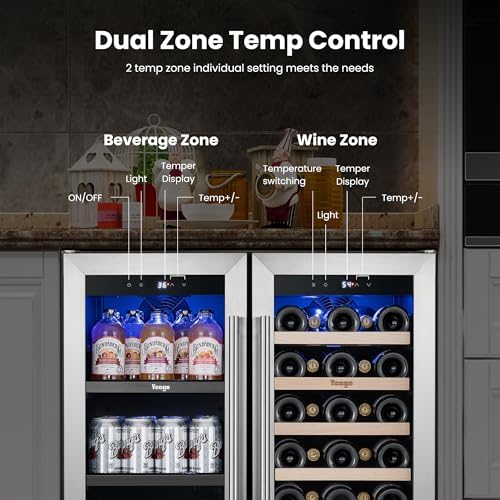 Yeego Beverage Refrigerator - 30 inch 80 Cans and 33 Bottles Beer Cooler - Image 5