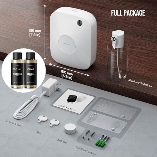 Airversa ANA Smart Waterless Diffuser Starter Kit for Room, White - Image 6