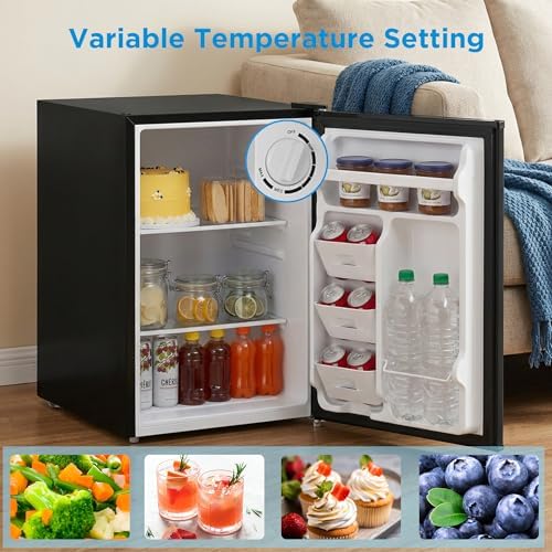 Midea 2.7 Cu.ft Mini Fridge, Energy Star Certified, Low Noise for Office - Image 4
