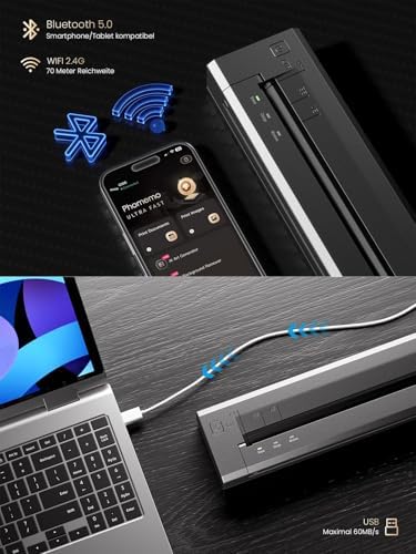 Phomemo G100 Ultra Fast Portable Printers Wireless for Travel - Image 6