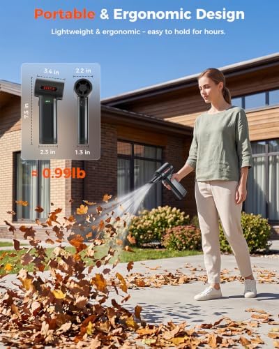 FT50 Rechargeable Compressed Air Duster with Removable Battery - Image 6