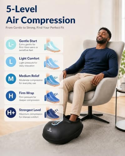 COMFIER 2026 Shiatsu Foot Massager with Heat, Birthday Gifts for Women - Image 2