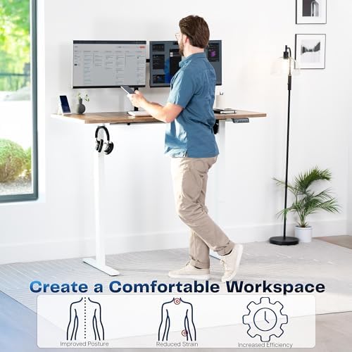VIVO Reclaimed Wood 43 x 24 in Standing Desk, DESK-KIT-1W4P - Image 4