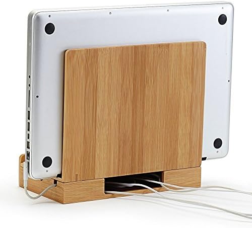 Great Useful Stuff G.U.S. Multi-Device Charging Station Dock & Organizer - Multiple Finishes Available. for Laptops, Tablets, and Phones - Strong Build, Eco-Friendly Bamboo - Image 5