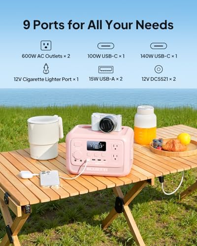 BLUETTI Elite 30 V2 Portable Power Station 288Wh 600W LFP Solar Generator - Image 4