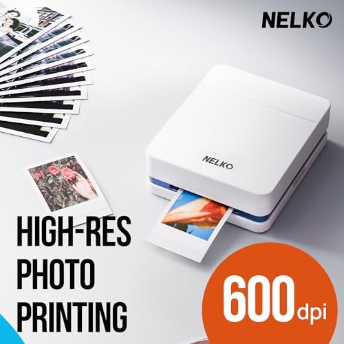 Nelko PP01 Photo Printer, 2x3 Portable Photo Printer, Mini Printer, White - Image 4