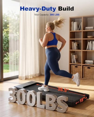 MJWW 6% Incline Walking Pad, Smart AI Under Desk Treadmill for Home - Image 5