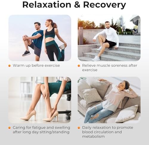 Nekteck Leg Compression Massager with Heat for Circulation and Pain Relief - Image 7