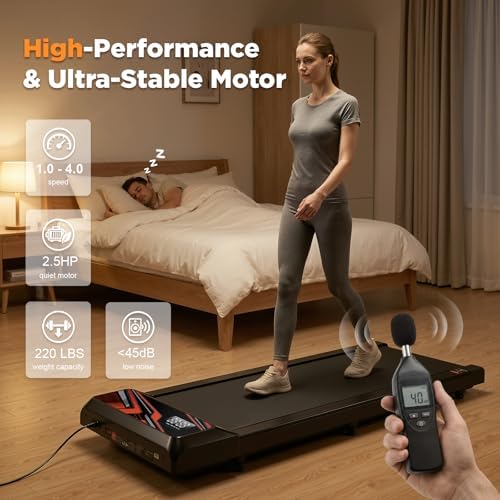 Under Desk Treadmill, Walking Mat with Incline pad - Image 6