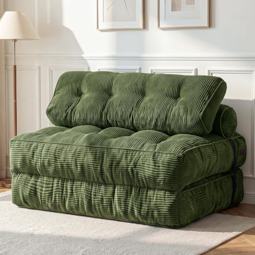 MAXYOYO Folding Sofa Bed, Convertible Chair Bed with Pillow by MAXYOYO