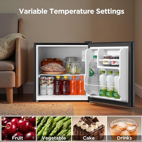 Midea 1.7 Cu.ft Mini Fridge, Energy Star Certified, Low Noise for Bedroom - Image 4