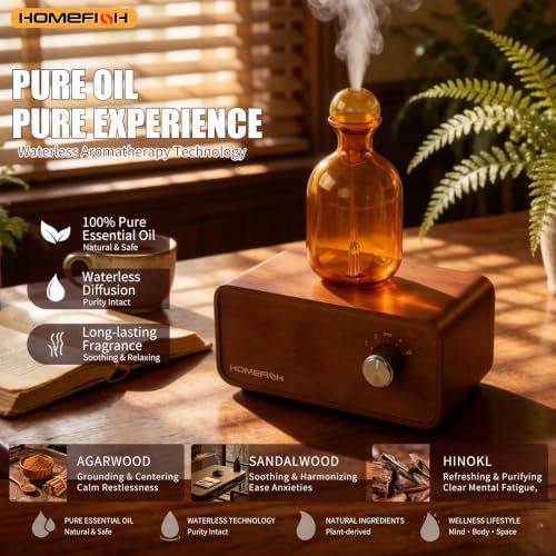 Waterless Essential Oil Diffuser Cordless Aroma Diffuser - Image 3