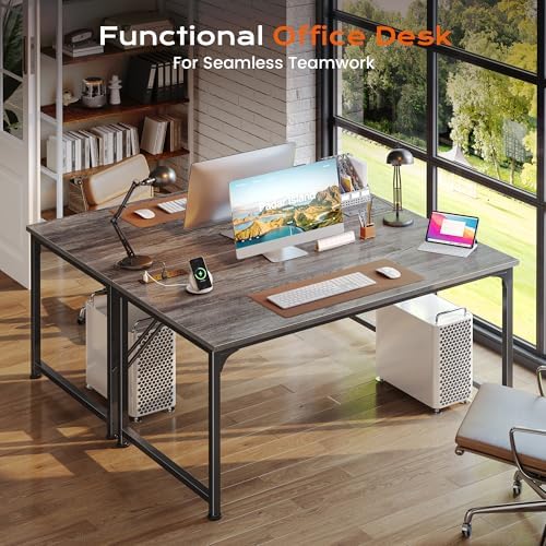 PRAISUN 47 X 24 Inch Deeper Desk with Power Outlets - Image 7