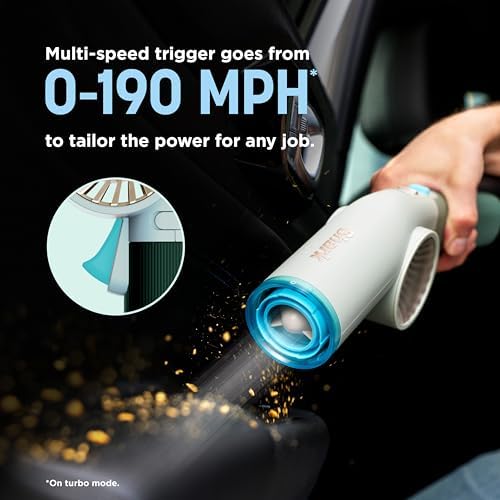 Shark BlastBoss, All-in-One Air Blasting System with BlastBroom, AB2111GY - Image 3