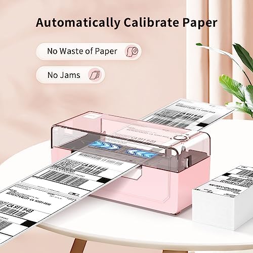 JADENS Bluetooth Thermal Shipping Label Printer, Wireless 4x6 Label Printer - Image 6