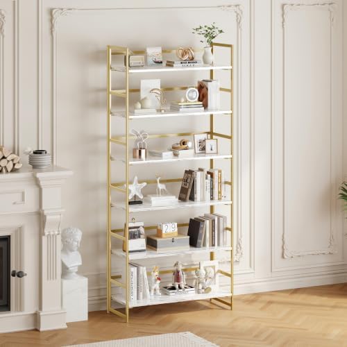 BHG Vintage Multifunctional Folding Bookshelf, No-Assembly Plant Stand Storage Rack Shelves for Home Office - Image 4