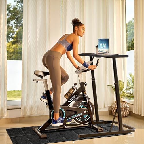 VTORY Adjustable Height Standing Desk for Walking Pad Treadmill，for Cycling - Image 4