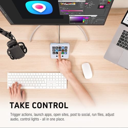 VSD M18 Stream Controller Streaming Deck, Programmable Macro Pad Keypad - Image 5