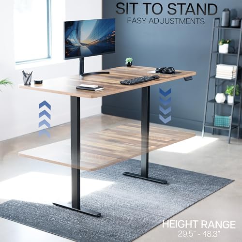 VIVO Reclaimed Wood 71 x 36 in Standing Desk, DESK-KIT-E2B7P-36 - Image 6