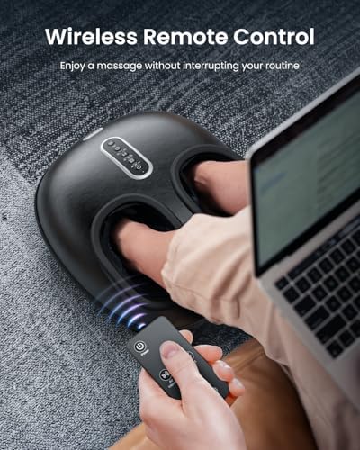 RENPHO Shiatsu Foot Massager with Heat & Remote, At-Home Foot Relaxation - Image 4