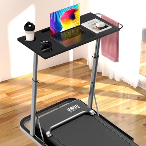 VTORY Adjustable Height Standing Desk for Walking Pad Treadmill，for Cycling by MadeHomeFitnessEasily
