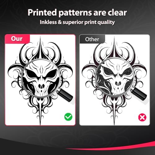 iDPRT Tattoo Stencil Printer with 10pcs Tattoo Transfer Paper - Image 4