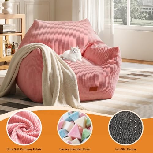 Big Bean Bag Chair for Adults, Ultra Soft BeanBag for Living Room - Image 3
