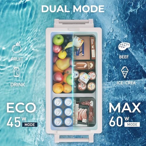 EUHOMY 47QT 12 Volt Refrigerator, -4℉~68℉ Portable Fridge for Car - Image 5