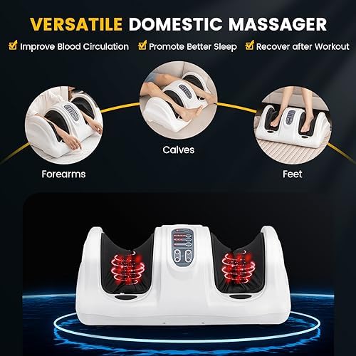 COSTWAY Foot Massager, Electric Shiatsu Foot Massage Machine - Image 3