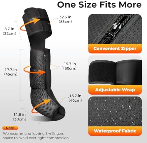 Nekteck Leg Compression Massager with Heat for Circulation and Pain Relief - Image 5