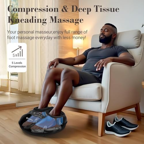 CuPiLo Shiatsu Foot Massager with Heat for Plantar Fasciitis and Neuropathy - Image 3